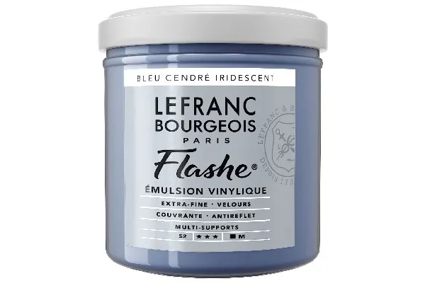 Flashe Acrylic 125 ml Ashe Blue Iridescent 840