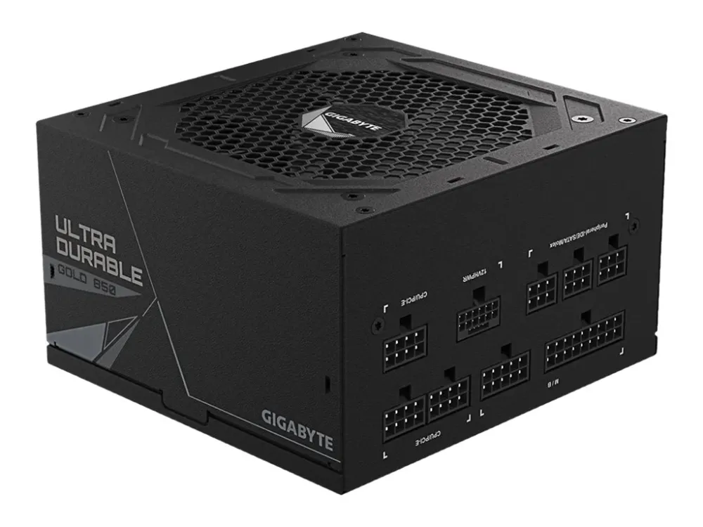 Gigabyte UD850GM PG5 2.0 - Strømforsyning (intern) - ATX12V / EPS12V - 80 PLUS Gold - AC 100-240 V - 850 watt - aktiv PFC