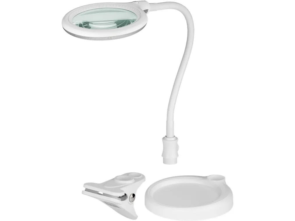Goobay 60359, 1,75x, Glass, 10 cm, LED, 6500 K, 480 lm