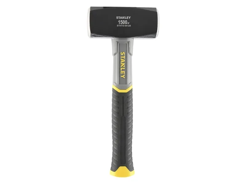 Stanley STHT0-54128, Slegge, Fiberglass, Sort, Grå, Gult, 1,5 kg, 1 stykker