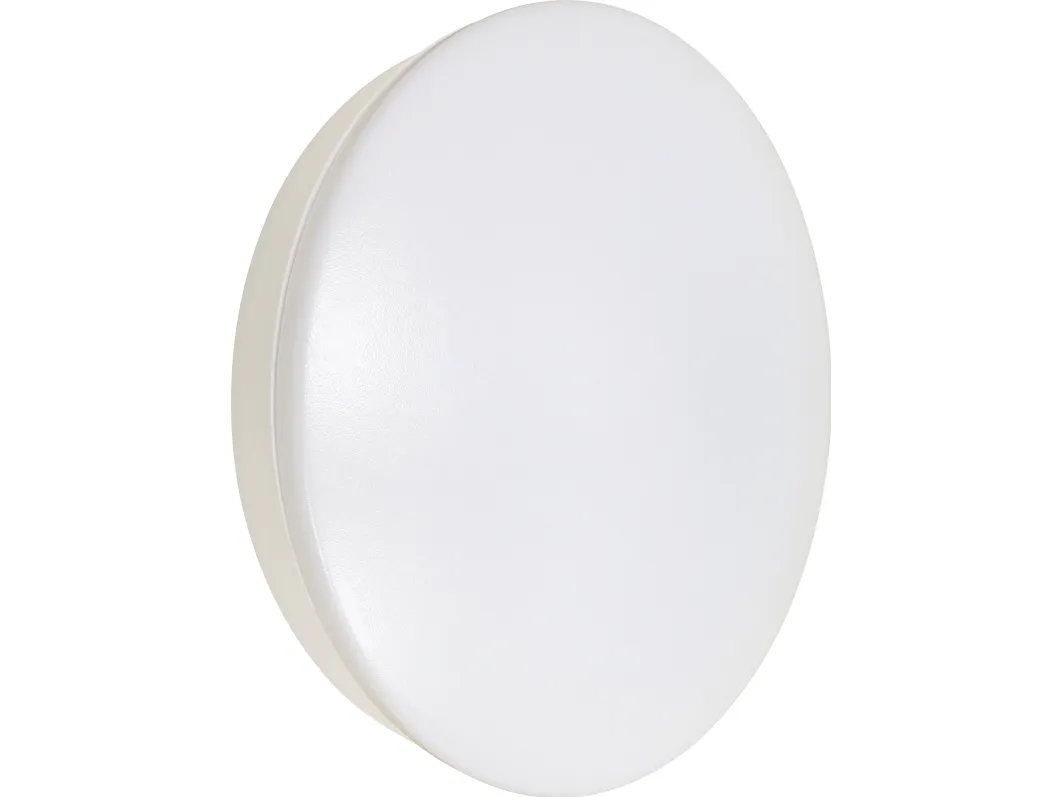 NORDTRONIC ECOtech Plafond, 12W, 3000/4000/5000K CCT-Switch, Ø250, mat hvid, dæmpbar