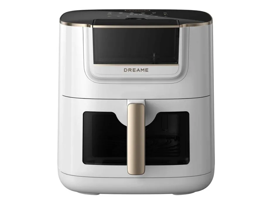 Dreame Tasti AF30, Varmluftsfrityr, 7 l, 50 °C, 200 °C, Single/enkelt, Hvit