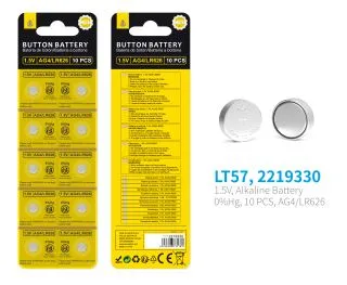 Oneplus knappcellebatteri - LT57-pakke 10 - 1,5V, AG4/LR626 - 10-pak