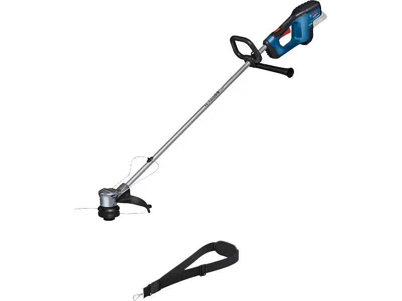 Bosch GRT 18V-33 PROFESSIONAL, Trådkutter, 33 cm, Nylontråd, D-sløyfet håndgrep, 2,4 mm, 6400 RPM - SOLO