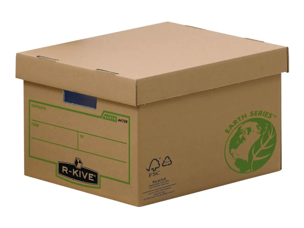 R-Kive Earth - Lagerboks - brun