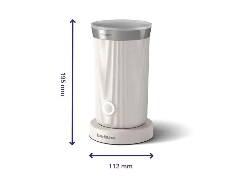 Philips BAR311/00, Skumskummer, Philips, Philips Baristina, Hvit, 0,75 m, 130 s
