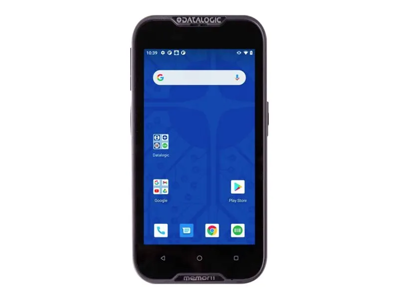 Datalogic Memor 11 - Datainnsamlingsterminal - robust - Android 11 - 32 GB eMMC - 5 IPS (720 x 1280) - baksidekamera - strekkodeleser - (2D-bildefremviser) - USB-vert - microSD-spor - Wi-Fi 5, 802.11 d/h/i/k/r/v/w, NFC, Bluetooth - svart