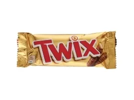 Chokoladebar Twix, 50 g, pakke a 32 stk.