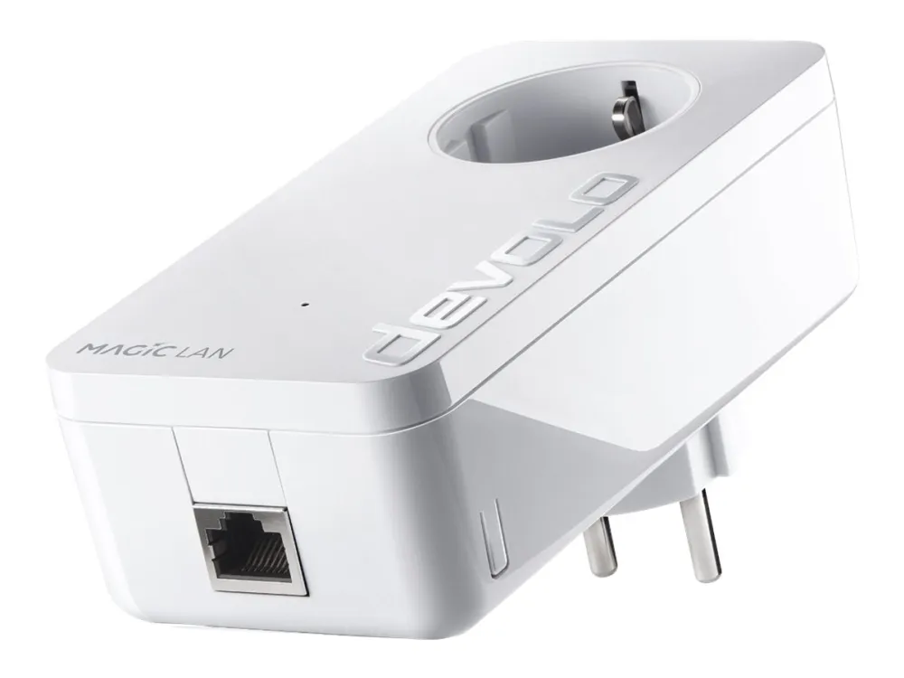 devolo Magic 2 LAN - Starter Kit - bro 1GbE, HomeGrid - veggpluggbar (en pakke 2)