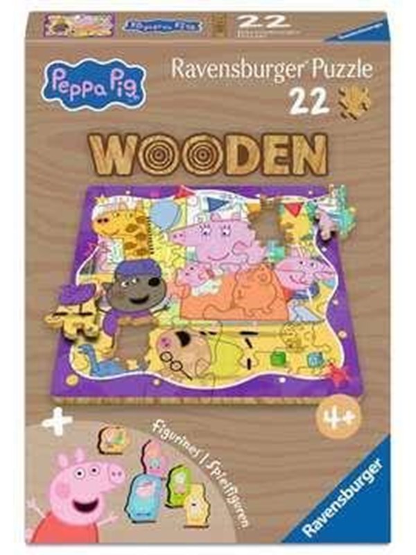 Ravensburger WOODEN Peppa Pig 22p - 4+