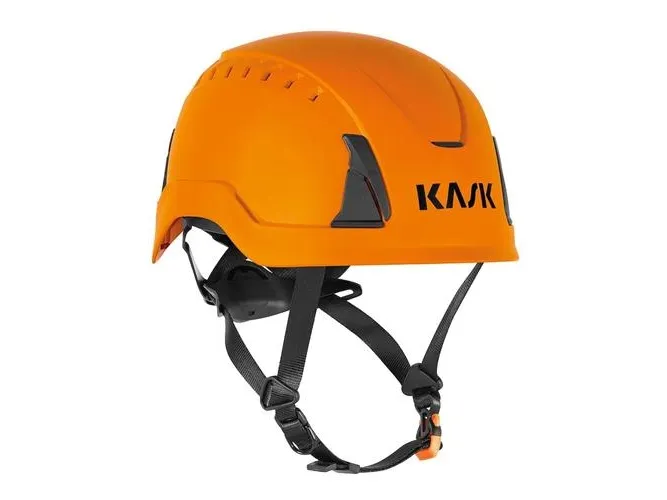 Sikkerhedshjelm Primero m/hagerem orange