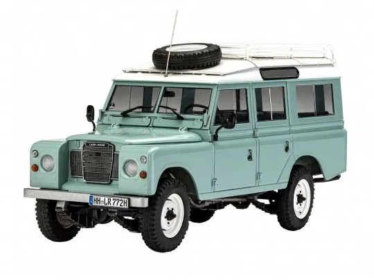 Revell Land Rover Series III, Monteringssett, 1:24, Land Rover Series III, Alle kjønn, Plast, 184 stykker