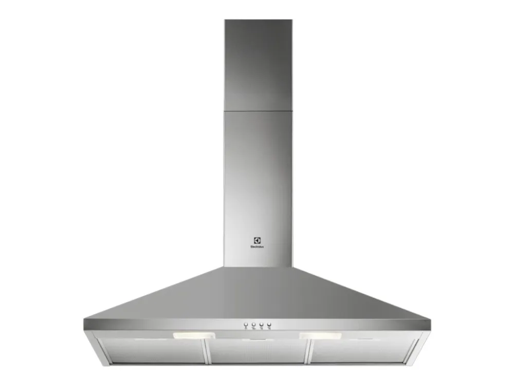 Electrolux LFC319X - Panser - røykkanal - bredde: 89.8 cm - dybde: 45 cm - ekstraksjon og resirkulasjon (-) - rustfritt stål