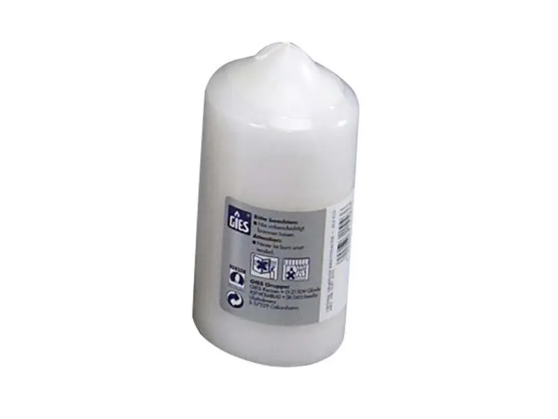 Bloklys, udvendig diameter: 60 mm, Voks hvid, 30h, pakke a 12 stk
