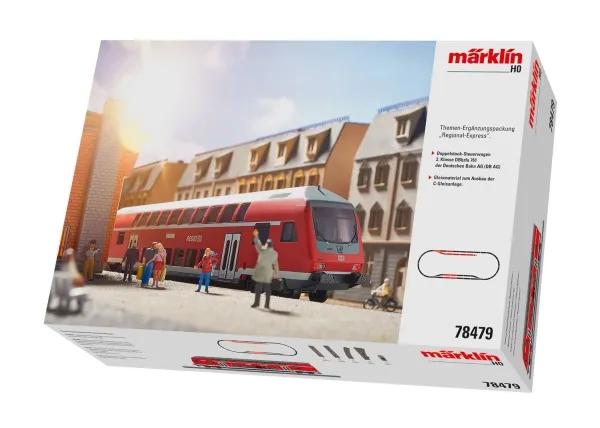 Märklin 78479, HO (1:87), 15 år, Grå, Rød, Hvit