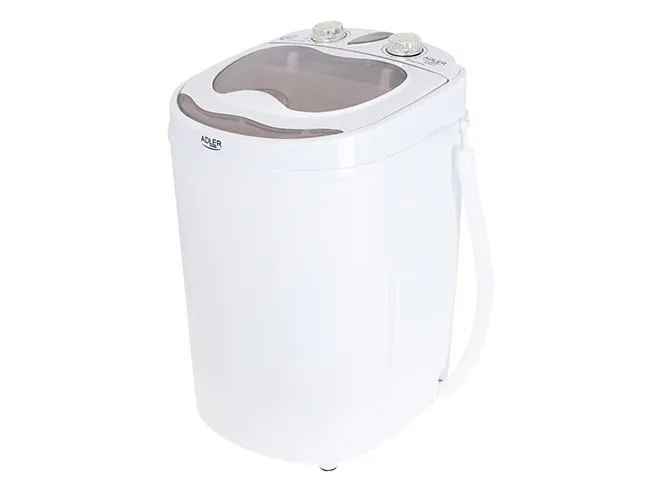 Adler AD 8055, Toplader, 3 kg, Krem, Hvit