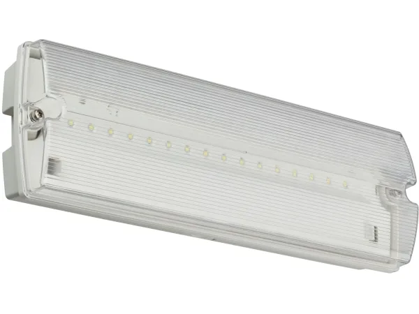 Philips Paniklysarmatur EM153C LED 4W 175lm 3t IP65 Hvid Self-test