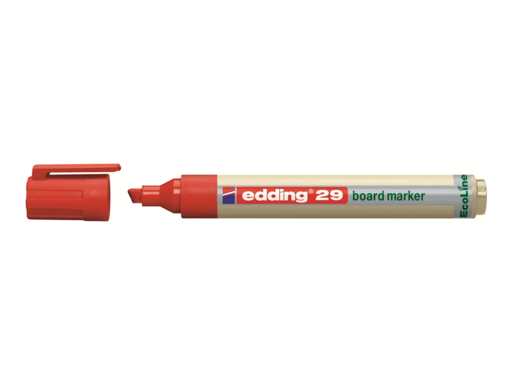 edding EcoLine 29 board - Markør - for brett - rød - fargeblekk - 1-5 mm
