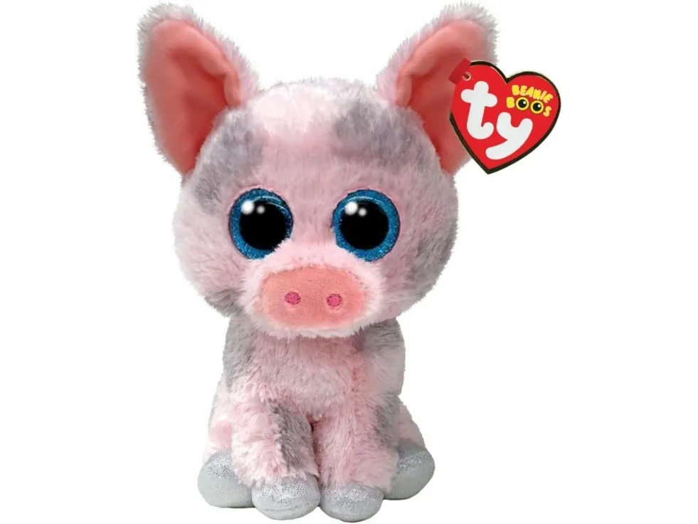 Plysj 15 cm Hambone Pig Meteor TY37318