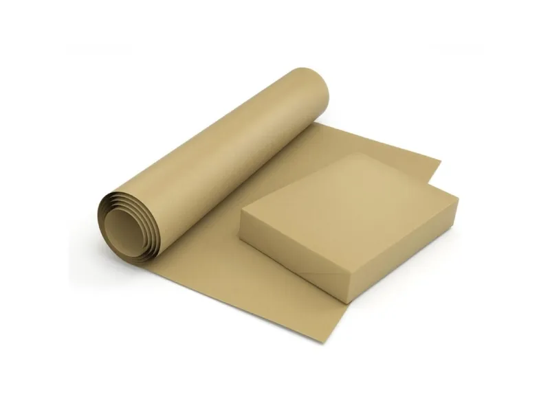 Kraftpapir, 60 g/m2, 700 mm x 200.00 m kernediameter: 50 mm, brun, træfibre rullevægt: 8.40 kg, pakk