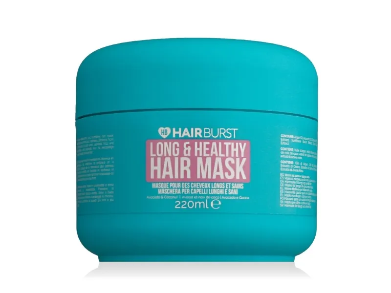 Hairburst Long &amp  Healthy Hair Mask nærende og fuktighetsgivende maske for langt hår 220 ml