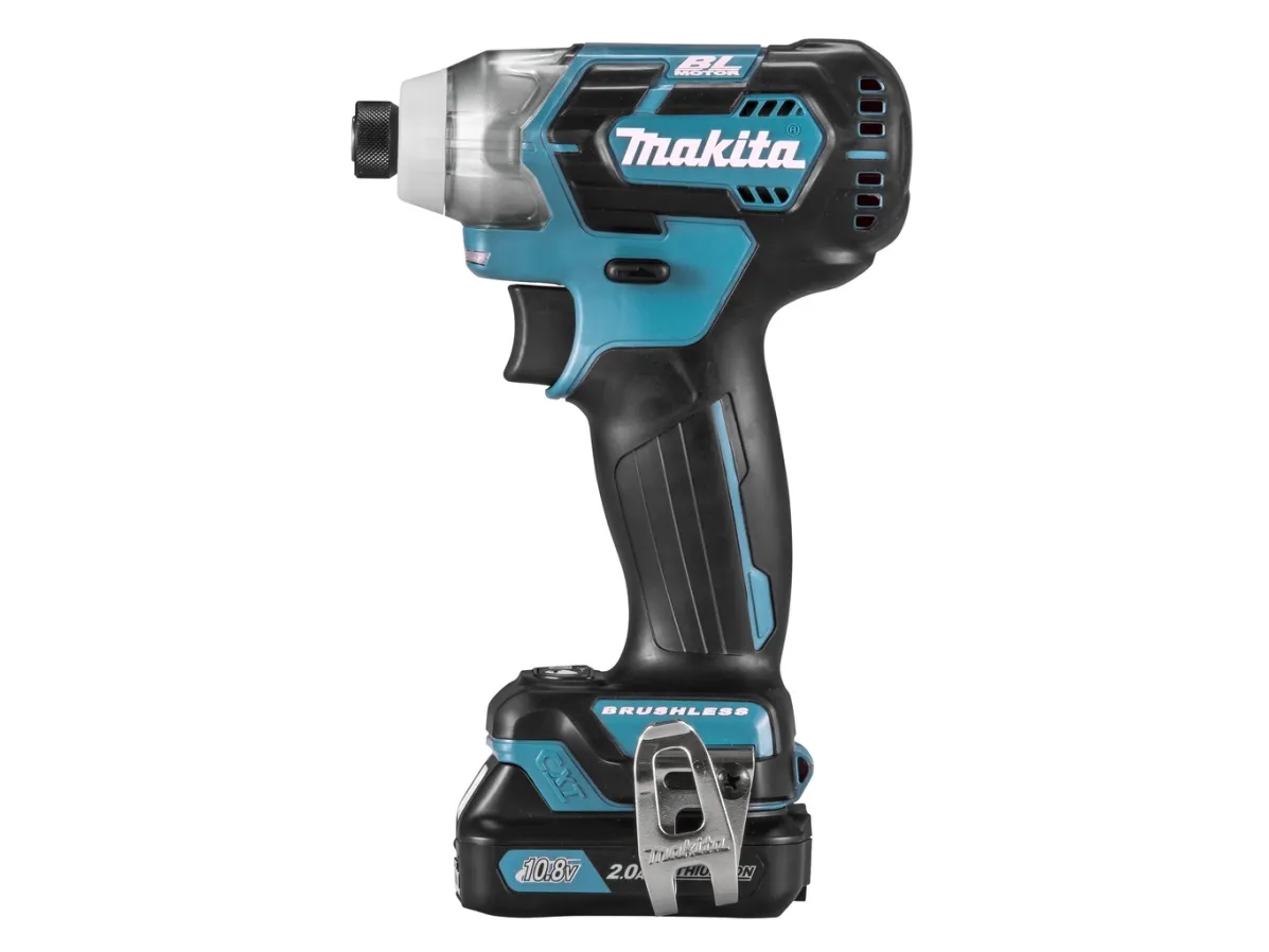 Makita TD111DSAJ, Slagtrekker, Sort, Blå, 1/4, 135 Nm, 1600 RPM, 3900 RPM