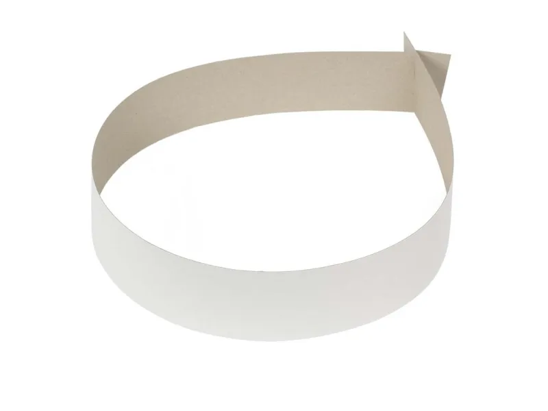 Papring karton Ø277x55 mm til aluplatte 7-rum,200 stk/krt