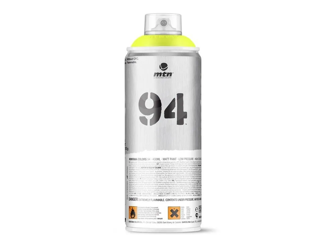 Montana spraymaling fluorescerende gul 94 4