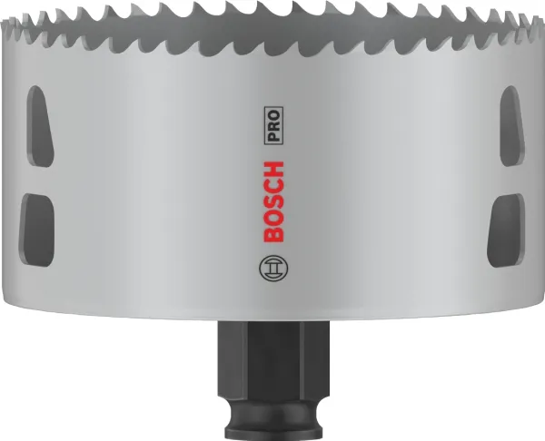 Bosch PRO Multi Material PC Plus, enkelt, bor, gips, metall, ikke-jernholdig metall, plast, mykt treverk, svart, grå, koboltlegert høyhastighetsstål (HSS-Co)
