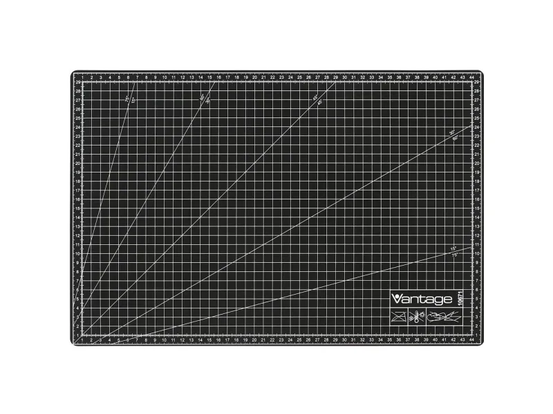 Dahle skjærematte 30 x 45 cm svart VANTAGE (74-10671-20143)