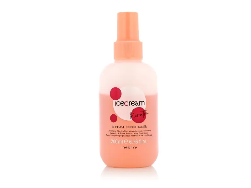 Inebrya Ice Cream Keratin Bi-Phase Conditioner 200 ml