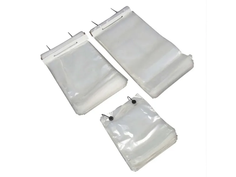 Plastikpose, 30 µm, 205 x 250 mm, LD-PE klar, karton a 1000 stk, Perforated Fødevaregodkendt