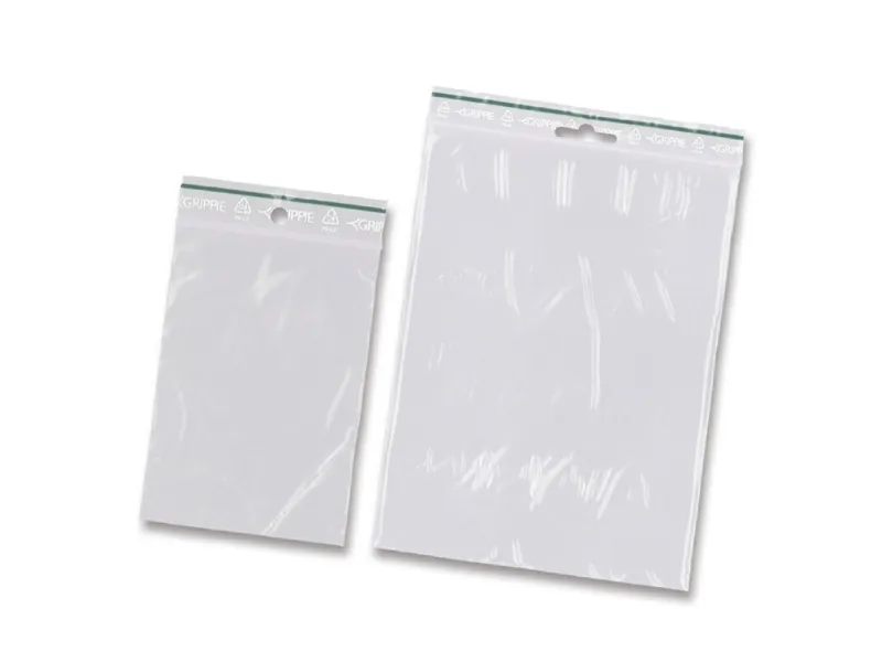 Lynlåspose, Master'in Performance, 50 µm 230 x 320 mm, LD-PE, transparent lynlåslukning, pakke a 100