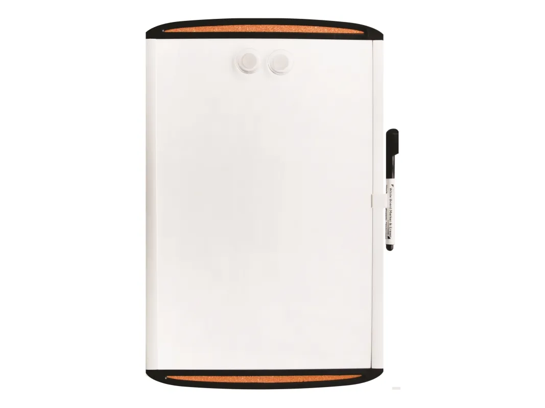 Whiteboard tavle 46x61 cm med pinboard