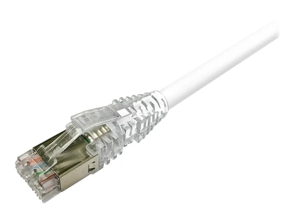CommScope NETCONNECT NPC - Koblingskabel - RJ-45 (hann) til RJ-45 (hann) - 7.5 m - SFTP - CAT 6a - halogenfri, uten hindringer, flertrådet - hvit