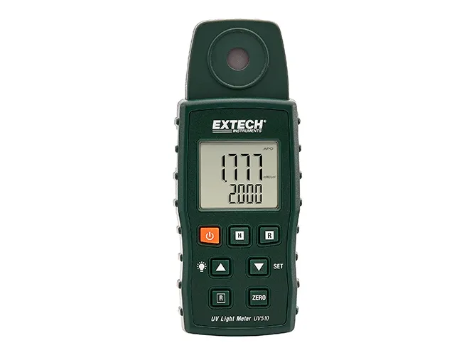 Extech UV510, 58 mm, 25 mm, 141 mm, 160 g, AAA, Batteri