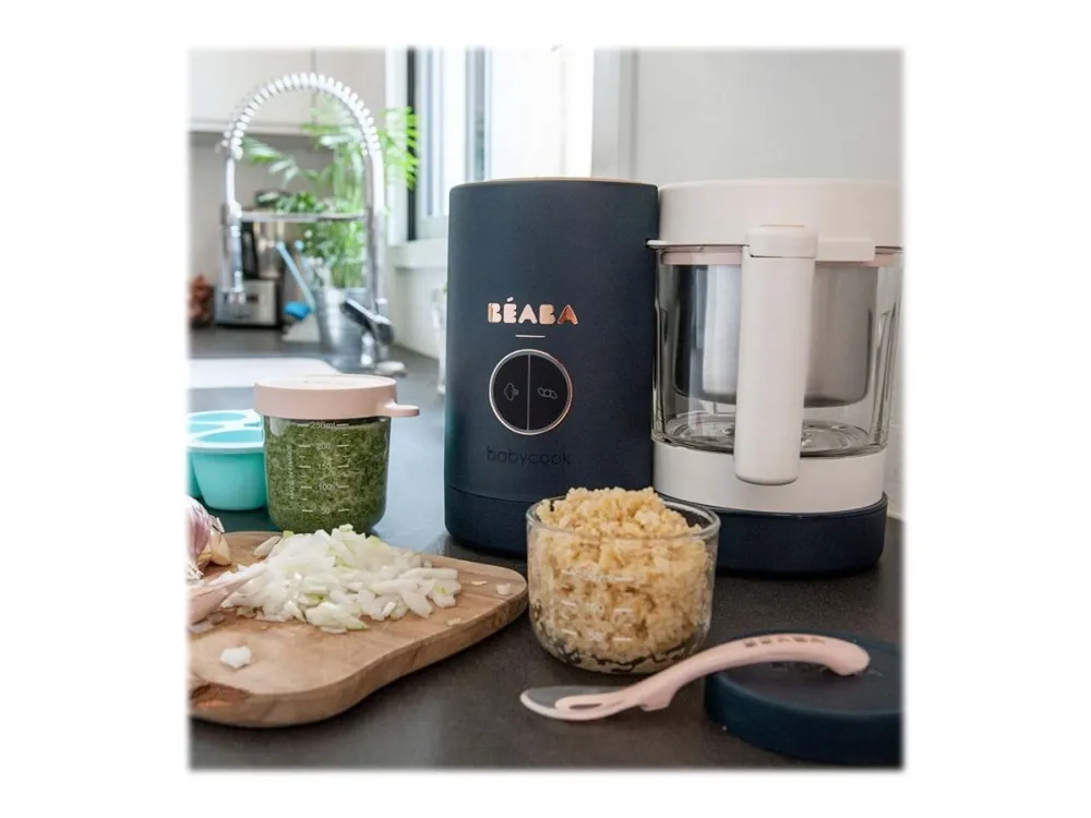 Beaba Babycook Neo - Babymikser/dampkoker - 1.25 liter - nattblå