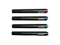 Lintex - Fibertuppenn - for whiteboard - svart, rød, blå, grønn (en pakke 4)