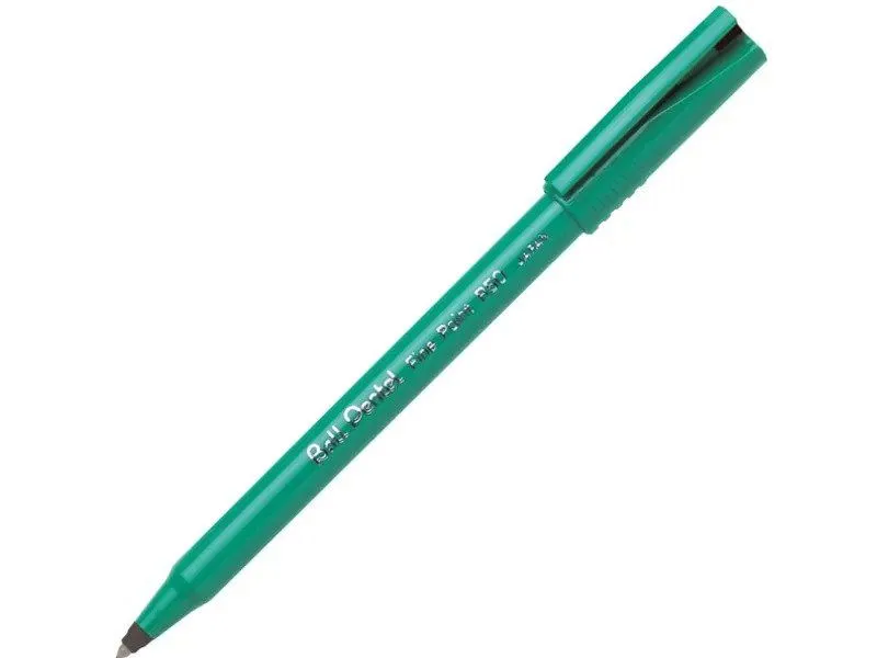 Rollerpen Ball Pentel R50 sort 0,8 mm - (12 stk.)