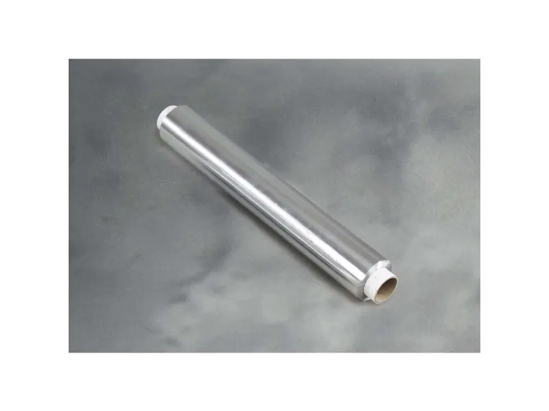 Alufolie, 11 µm, Rulle, 450 mm x 150.00 m, aluminium, sølv metallic 1 reel, Loose rolls, Fødevaregod - (3 stk.)