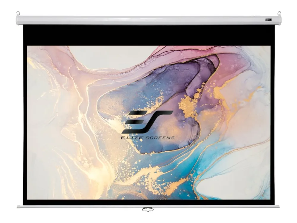 Elite Screens M92XWH - Projeksjonsskjerm - 92 (234 cm) - 16:9 - MaxWhite - hvit