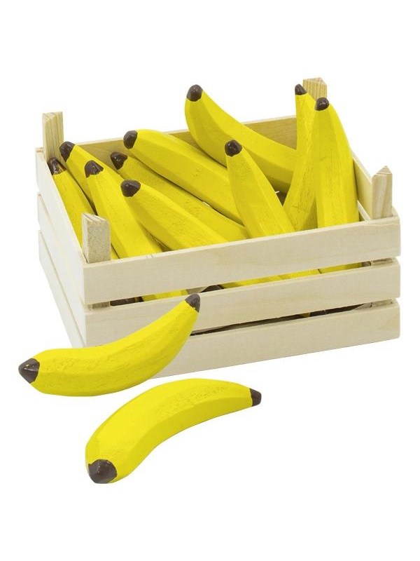 Goki Wooden Bananas in Box 10pcs.