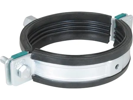 Walraven HD1501 rørb 108-116mm - BUP Svær 2-skrue rørbøjle med EPDM og 1/2'' gevind