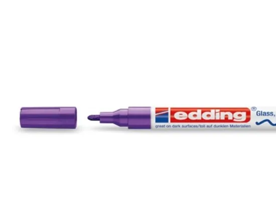 Paintmarker, Edding 751, 1-2 mm, lilla, pakke a 10 stk