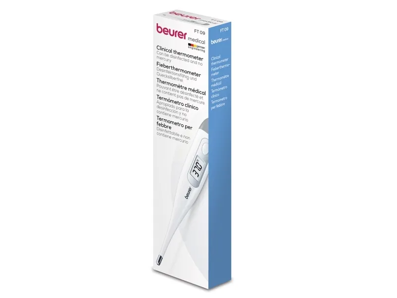 Beurer FT 09 hvitt termometer - vanntett