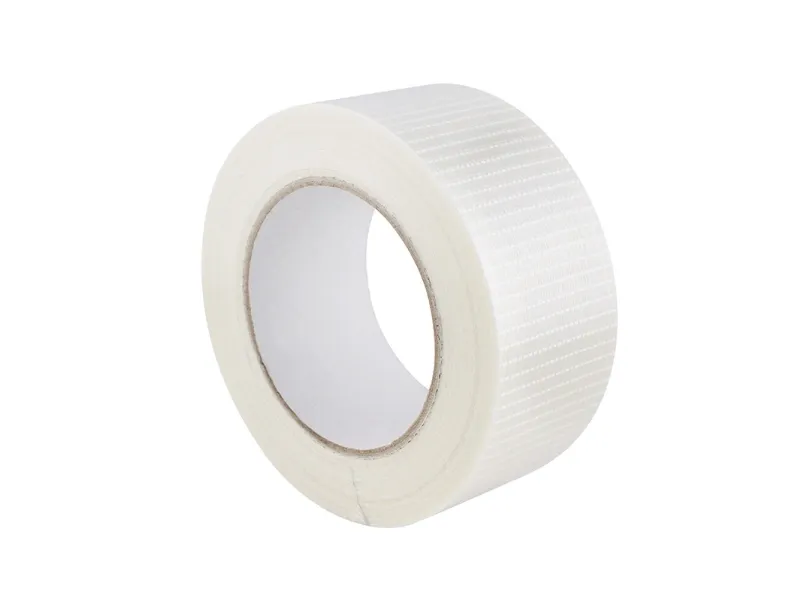 Filamenttape, Krydsarmeret, 50 mm x 50.00 m, samlet tykkelse 999 µm kernediameter: 76 mm, Rulle, PP - (18 stk.)