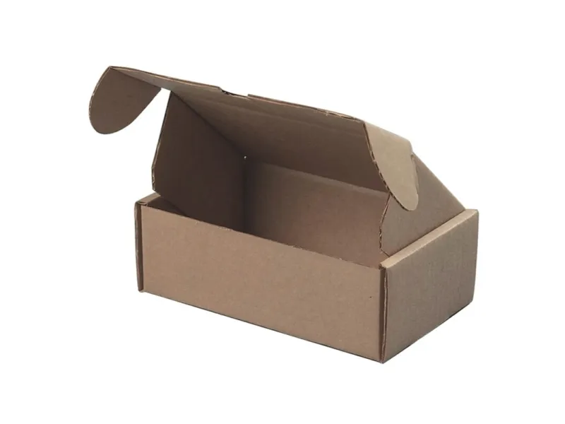 Postæske, Master'in Access indre dim: 422 x 312 x 132 mm, 1-lags B-flute, 3.000 mm, FEFCO 0427, brun - (25 stk.)