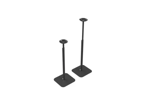 Flexson 10391486, Gulv, Akrylonitril-butadien-styren (ABS), Stål, Sort, Frittstående, 1 ben, Sonos Era 100, Arc, Beam, Ray, Sub, Sub-Mini?