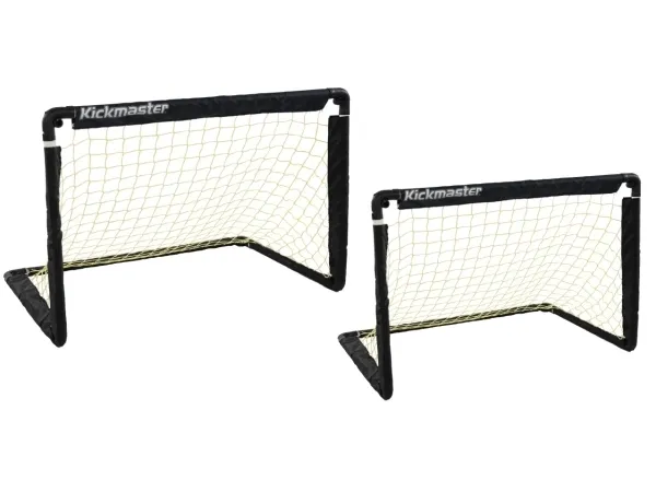 Kickmaster 1-mod-1 foldbart fodboldmål sæt