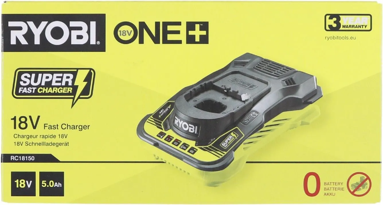 Ryobi ONE+ RC18150 - Batterilader